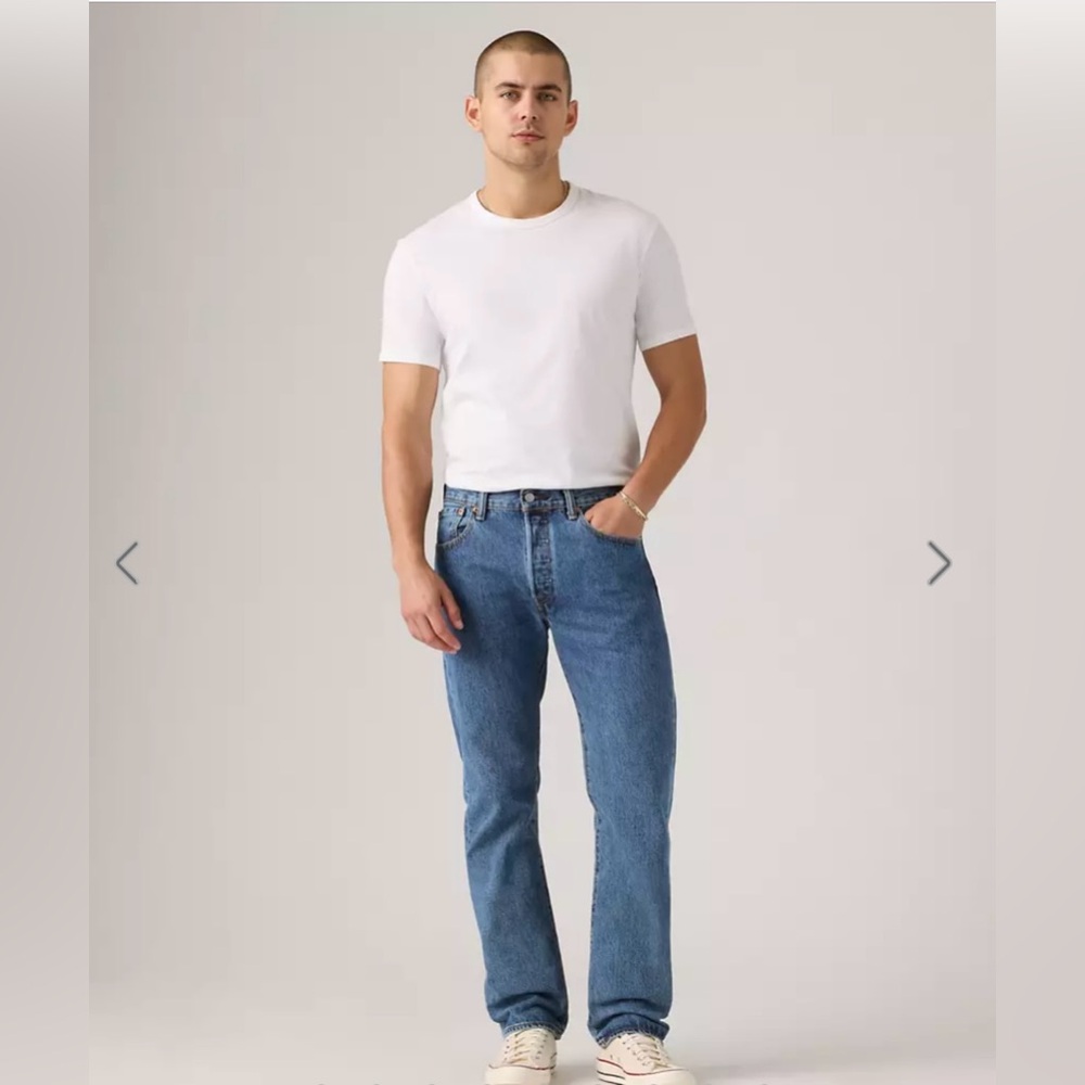 Levi's Men's Classic Indigo Straight Jeans